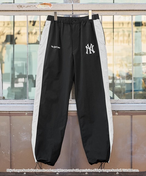 MLB/メジャーリーグベースボール 別注 ワッペン刺繍 ナイロンドロー