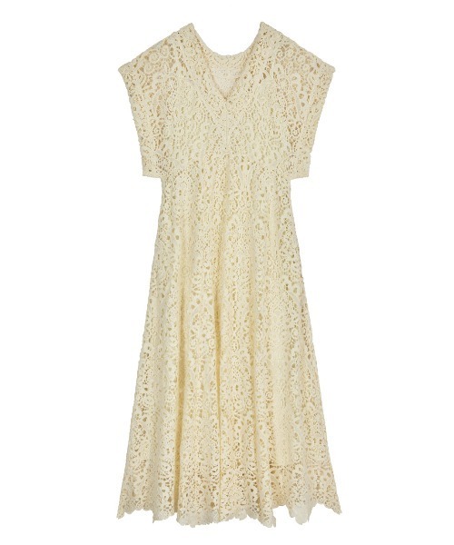 Ameri（アメリ）の「MEDI 2WAY FLARE CHEMICAL LACE DRESS（ワンピース