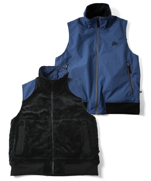 リバーシブルボアxリップストップベスト | ジムマスター（gym master