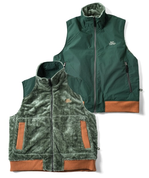 リバーシブルボアxリップストップベスト | ジムマスター（gym master