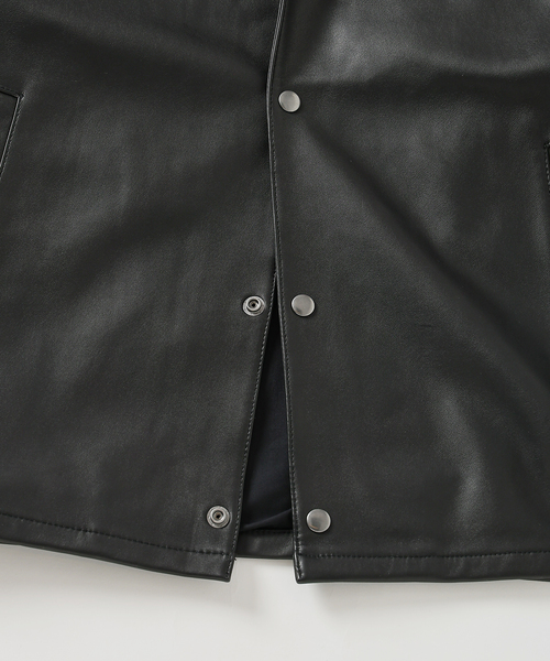 ラムレザー コーチジャケット（ライダースジャケット）｜JOURNAL