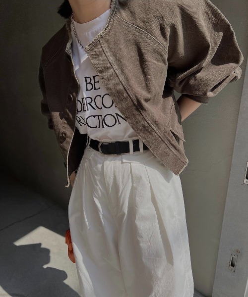 Ameri（アメリ）の「MILITARY CURVE BLOUSON（ミリタリージャケット