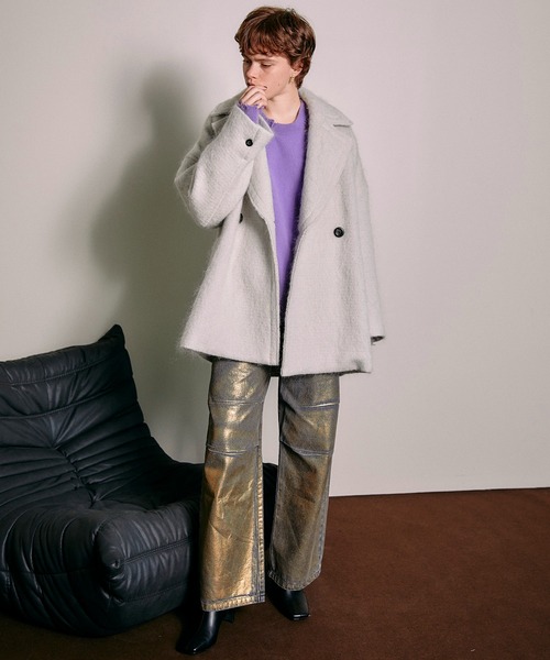 MAISON SPECIAL（メゾンスペシャル）の「Mohair Shaggy Coat/モヘア