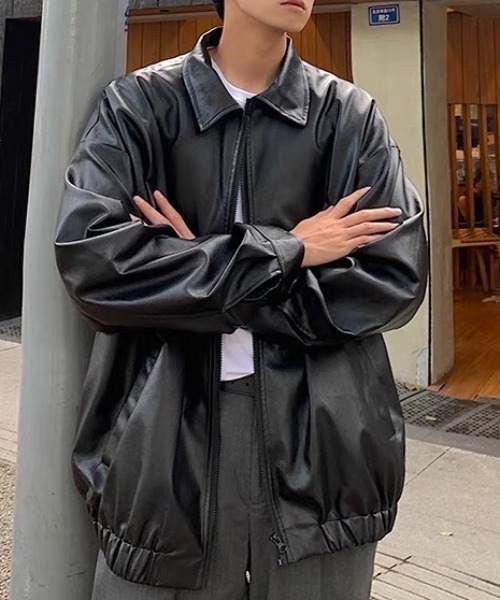 セール】一気にコーデを格上げする美シルエット。オーバーサイズ PU