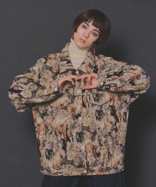 SPECIAL EDITION CATゴブランジャケット（その他アウター）｜manana