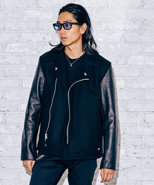 CRIMIE（クライミー）の「SCHOTT x THE CRIMIE STAR STUDS RIDERS P