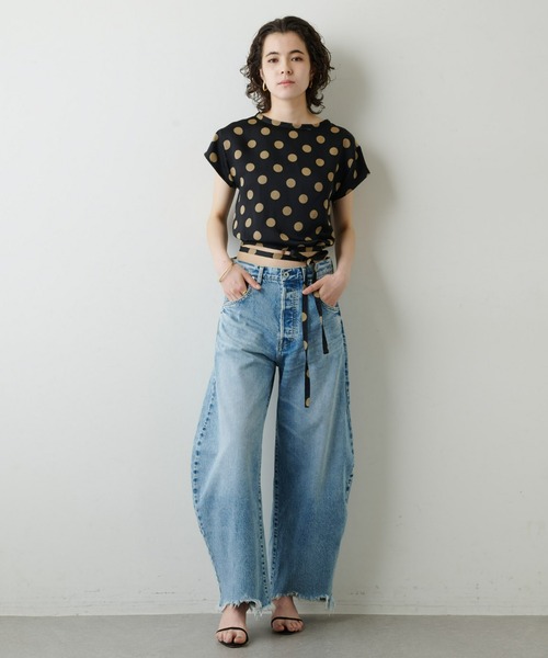 Whim Gazette（ウィムガゼット）の「ラインカーブデニム（デニムパンツ