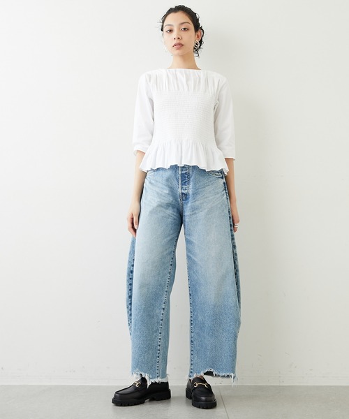 Whim Gazette（ウィムガゼット）の「ラインカーブデニム（デニムパンツ