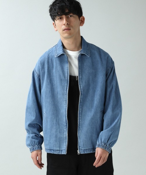 RAGEBLUE（レイジブルー）の「デニムジップブルゾン/866848（デニム