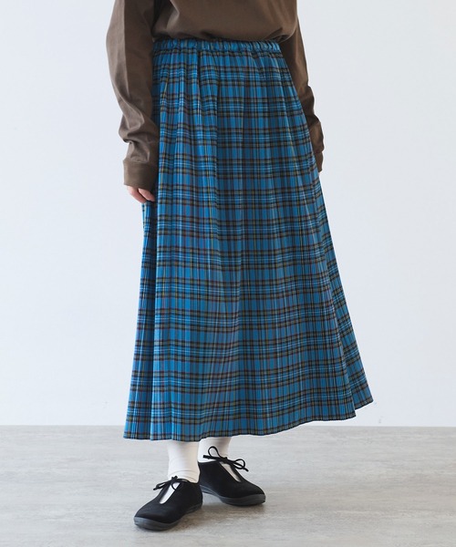 △タータンCHECK プリーツスカート（スカート）｜bulle de savon