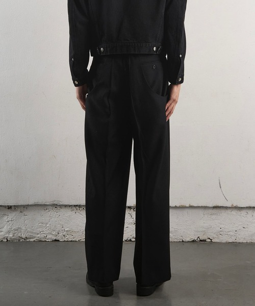 NVRFRGT/ネヴァーフォーゲット】S-CURVED WIDE LEG UTILITY TROUSERS