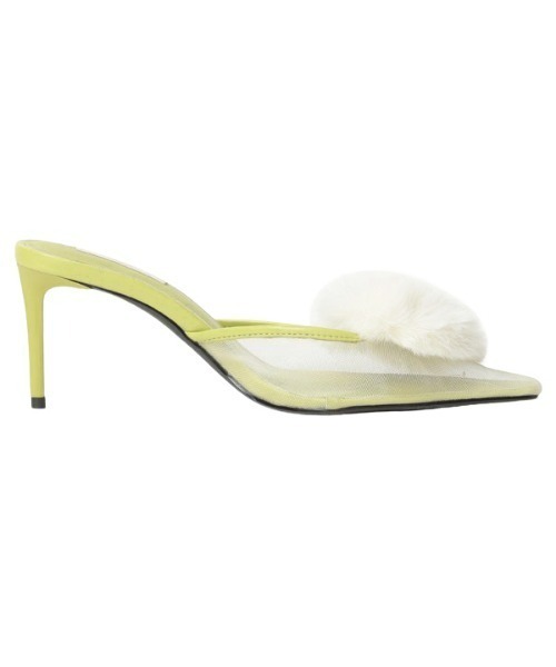 セール】エコファーチャームシアーミュール（サンダル）｜EIMY ISTOIRE