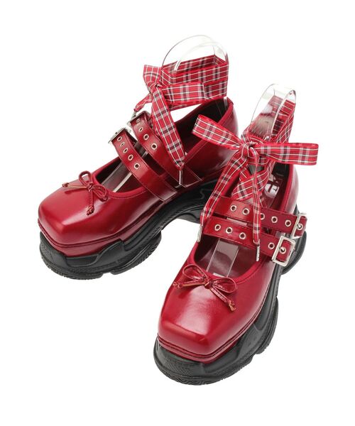 jouetie（ジュエティ）の「厚底スニーカーソールバレエシューズ/メリー