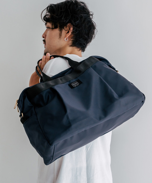 セール】撥水 軽量 ナイロン 2WAY トラベル ボストン バッグ