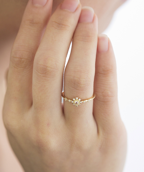 agete（アガット）の「◇数量限定◇K18ダイヤモンドリング（リング