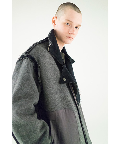 CABANE de ZUCCa（カバンドズッカ）の「リバーウール / ブルゾン