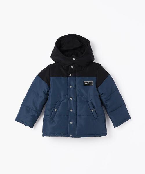 アニエスベー キッズ ダウン ジャケット 12ans ロゴ S115598482