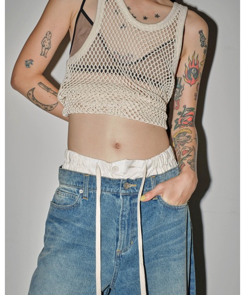 TODAYFUL（トゥデイフル）の「Layered Waist Denim（デニムパンツ