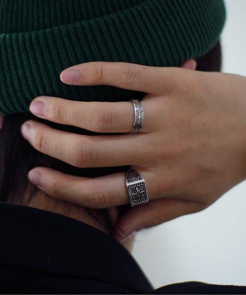 セール】ヴィンテージライク メンズ セットリング 2 ( ユニセックス