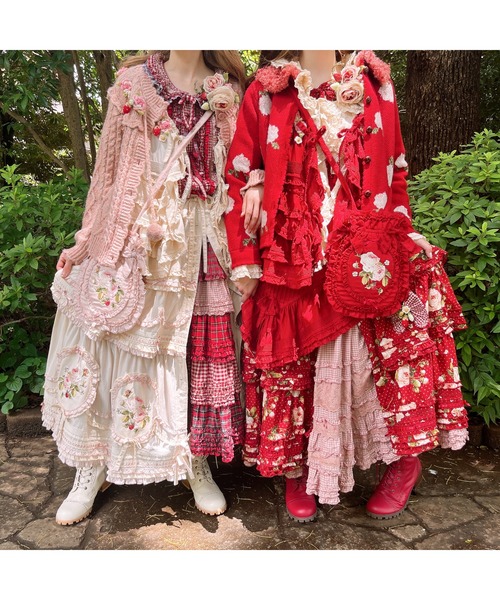 PINK HOUSE（ピンクハウス）の「Berry Rose刺繍入りストール（ストール