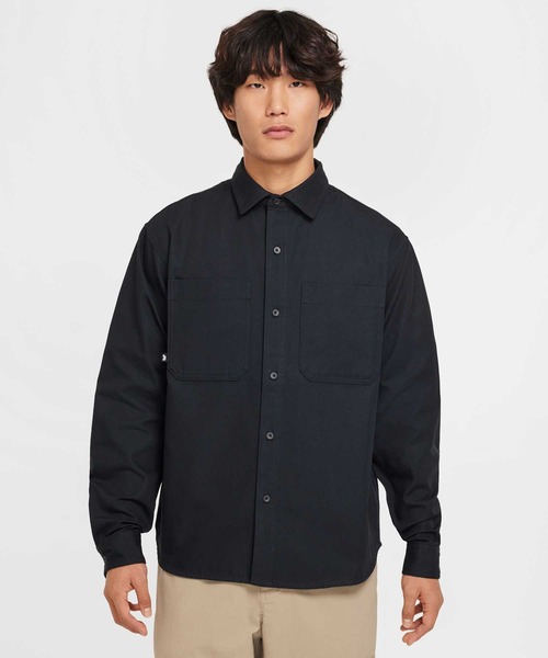 セール】ナイキ SB ロングスリーブ ウーブン スケートボードトップ