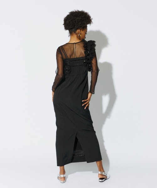 パールビスチェドレス / pearl bustier dress（ドレス）｜ANDRESD