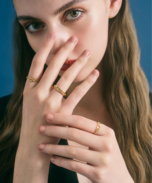 K18 チェーン リング（9号～15号）（リング）｜Jewel closet by L&Co