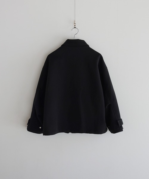 ショート丈メルトンファイヤーマンブルゾン（ブルゾン）｜LILL（リル