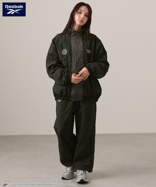 Reebok/リーボック 別注 ロゴ刺繍 オーバーサイズ ナイロントラック