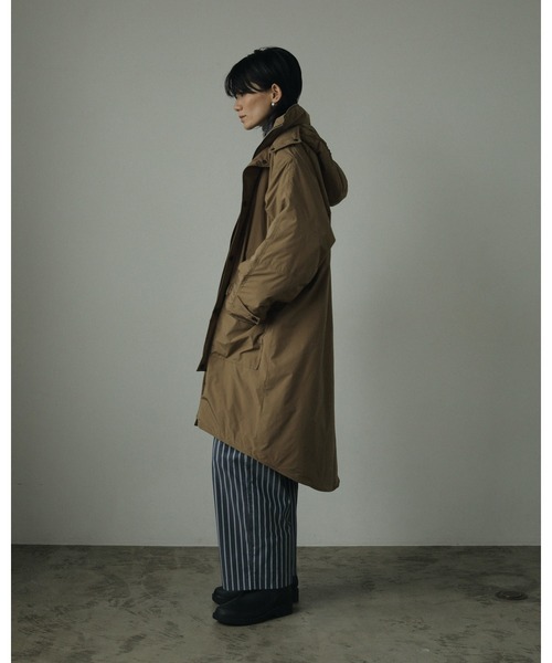 anuke（アンヌーク）の「Hooded Coat（ダウンジャケット/コート）」 - WEAR