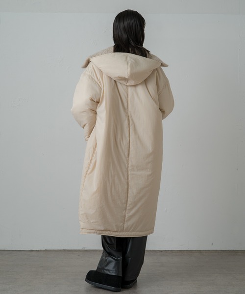 earthy（アーシー）の「【撥水・抗菌・保温】ナイロンリバーシブル