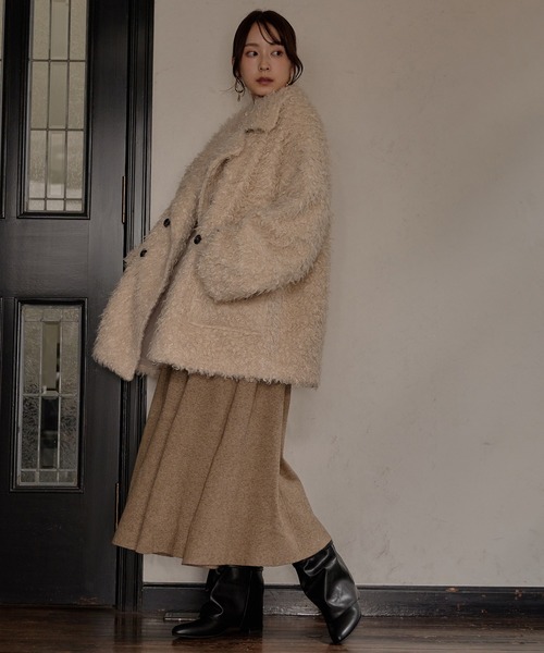 mideal（マイディール）の「poodle middle coat / プードルミドル