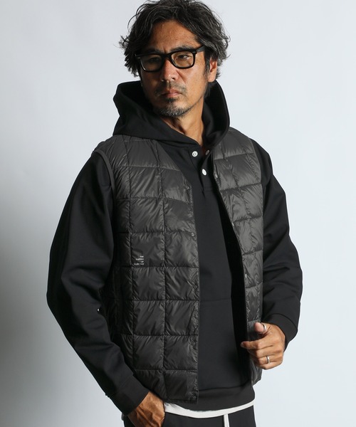 The Duffer ダウンベスト Mサイズ ブラック The DUFFER of ST.GEORGE