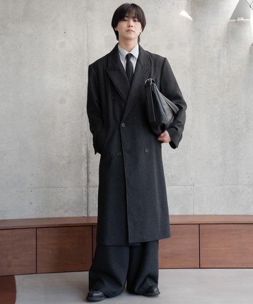 SINSS（シンス）の「Classic Wool Blend Tweed Coat / クラシック