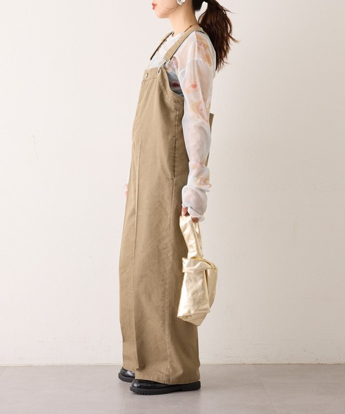 ≪新色登場≫【WILLOW】デニムサロペット（サロペット/オーバーオール