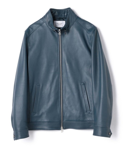 MEN'S BIGI（メンズビギ）の「ラムレザー シングルライダース