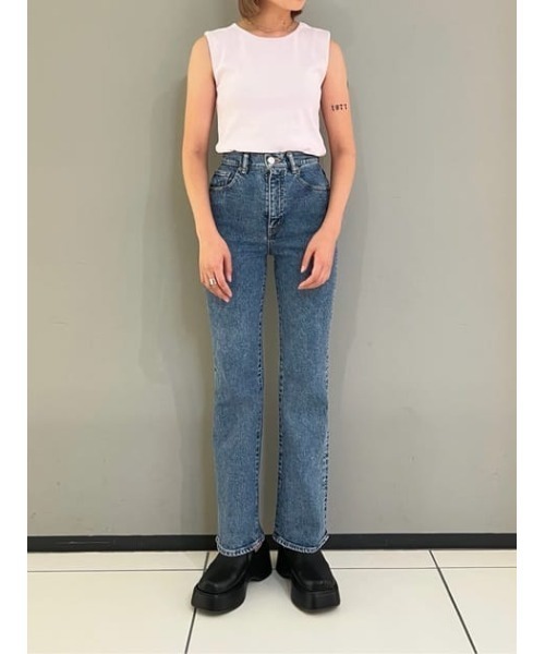 MOUSSY（マウジー）の「MVS SW FLARE（デニムパンツ）」 - WEAR