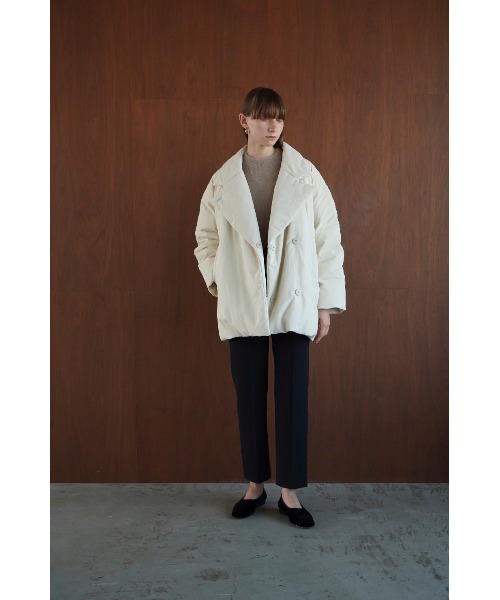 CLANE（クラネ）の「CLANE/クラネ/ COCOON SHORT DOWN COAT（ダウン
