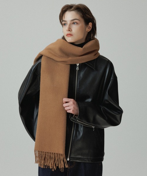 THE INOUE BROTHERStogether with ADAM ET ROPE'】EX Brushed Scarf