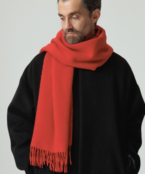 THE INOUE BROTHERStogether with ADAM ET ROPE'】EX Brushed Scarf