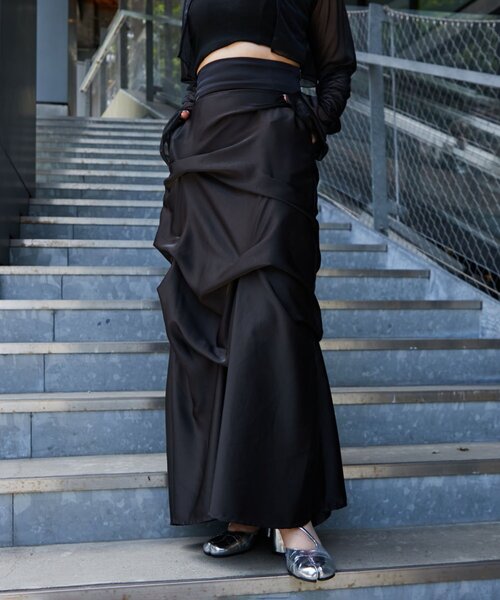 Mavie..7（メヴィセットゥ）の「【Mavie..7】後ろレースアップサテン