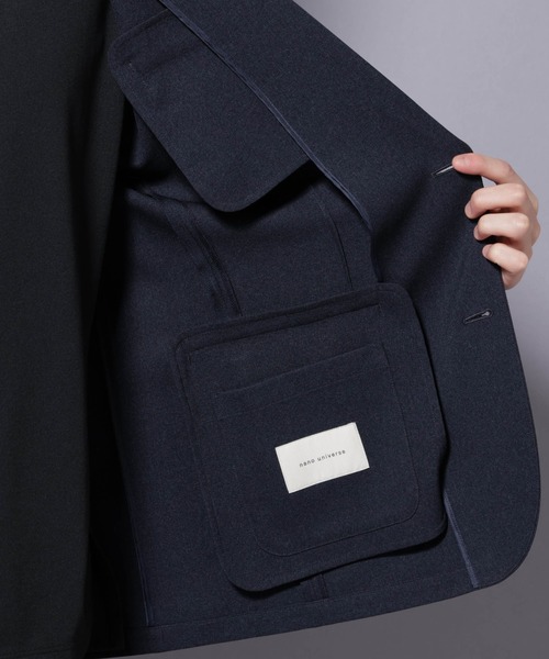 セール】｢Damerino｣LANATEC(R)シャークスキンセットアップ防シワ形態