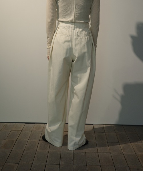 セール】CLANE WIDE TUCK WORK PANTS（その他パンツ）｜CLANE（クラネ