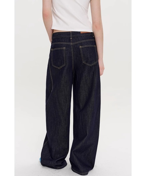 サイドシーム ワイドデニムパンツ FX25K062【Fano Studios