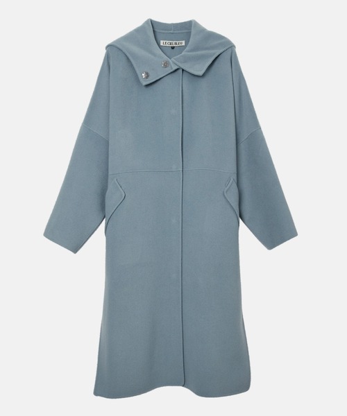 セール】フードダブルフェイスコート / Hooded Double-Face Coat