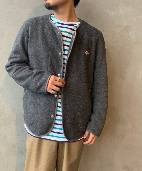 DANTON（ダントン）の「[DANTON/ダントン] フリースノーカラー