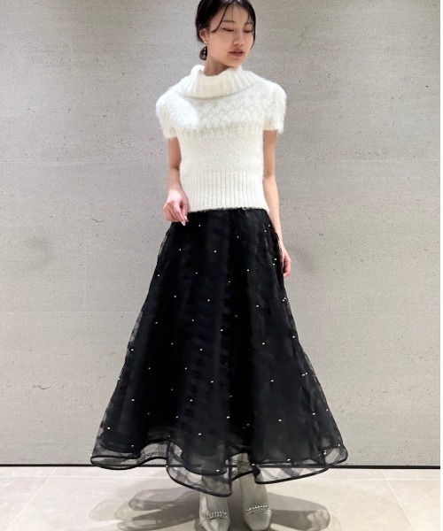 CELFORD（セルフォード）の「バリエーションチュールフレアスカート