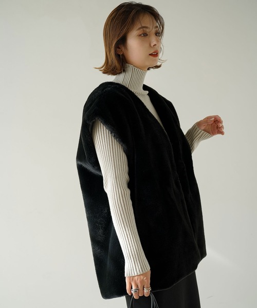 rectangle（レクタングル）の「エコファーベスト（ベスト）」 - WEAR