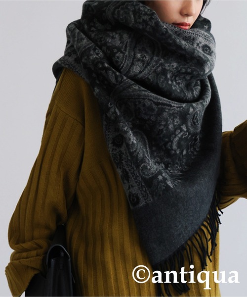 美品 Undercoverism ペイズリー柄 ストール アンダーカバー UNDERCOVER