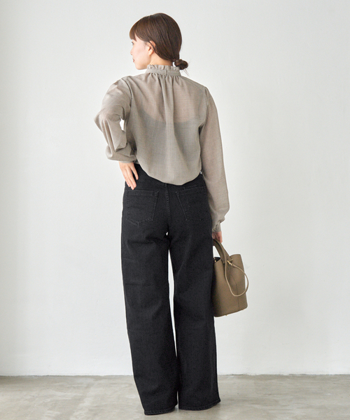 セール】YANUK/ヤヌーク 別注 Wide Flare ワイドフレアデニム（デニム